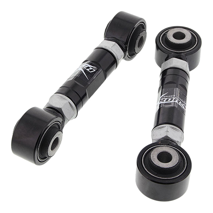 Hardrace Honda Civic EG EK Rear Toe Control Arm Black Hardened Rubber 2Pcs