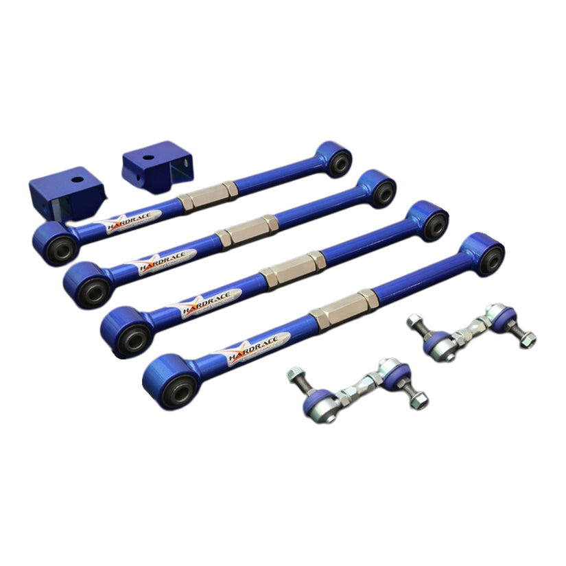Hardrace Impreza GC GD Lateral Adj.Link Harden Rubber Bush 8Pcs