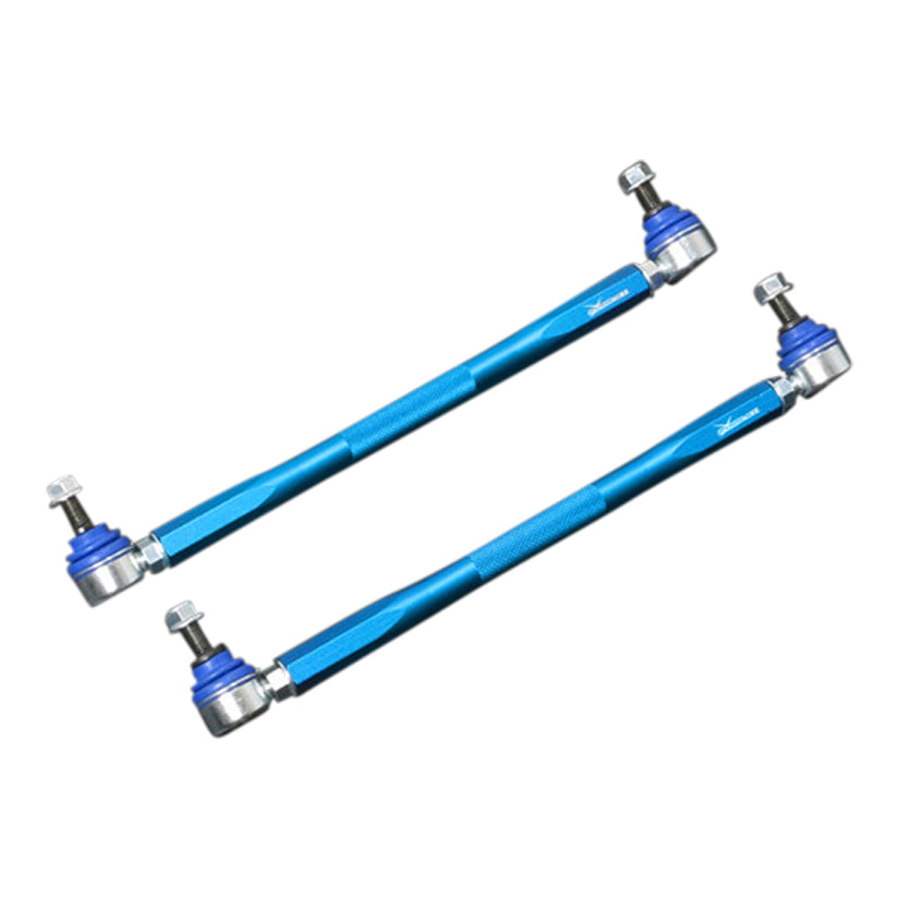 Hardrace Universal Adjustable Stabilizer Link Range:320-359mm 10mm Stud Rod End 2Pcs