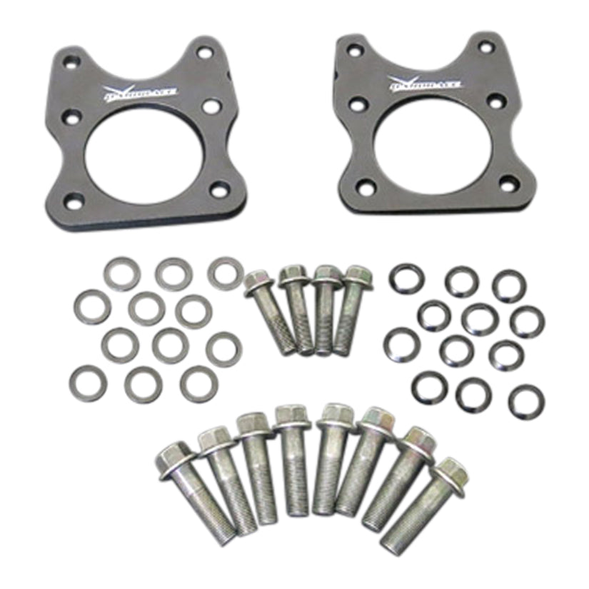 Hardrace Rear Camber Toe Adjusting Spacer 2Pcs Suzuki Swift Sport 17+ Toe In From 0.2deg To 0.1deg Add Negative Camber By 1deg