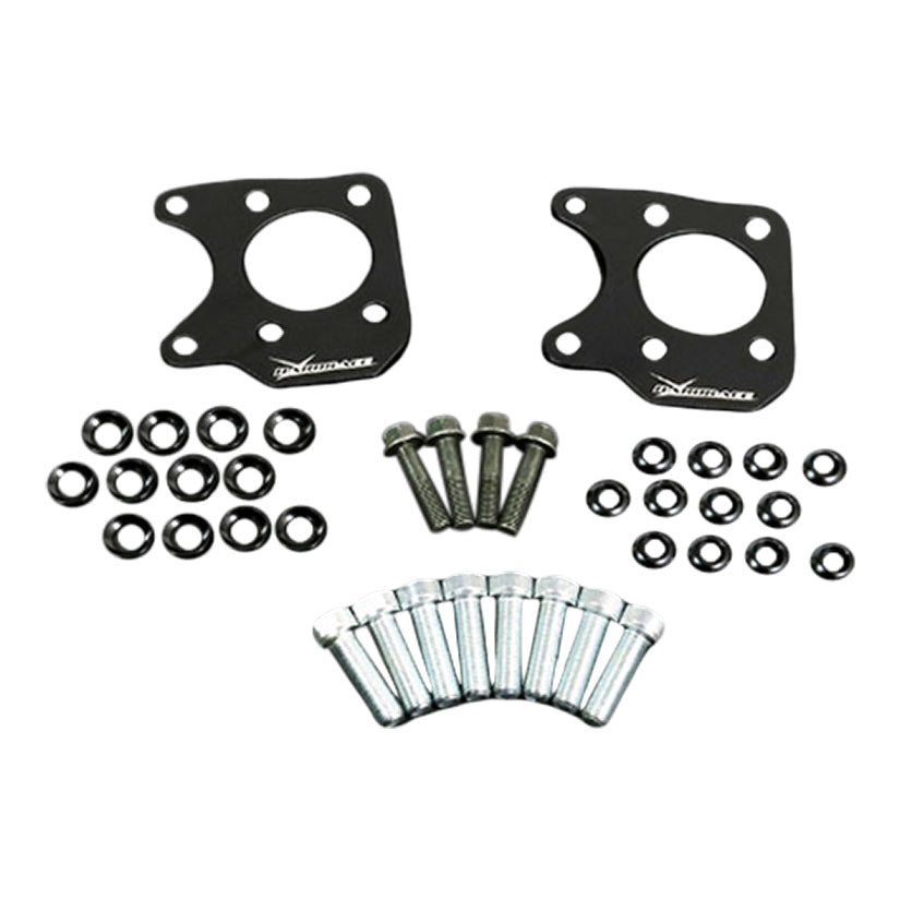 Hardrace Rear Camber Toe Adjusting Spacer 2Pcs Suzuki Swift 17+ Toe In From 0.2deg To 0.1deg Add Negative Camber By 1deg