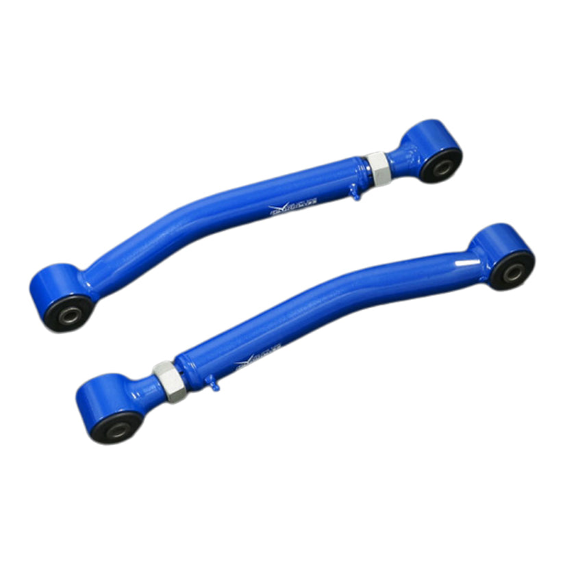 Hardrace Rear Upper Arm Adjustable 0-4.5 Inches Lift V2 Hardened Rubber 2Pcs Jeep Wrangler 06-18 Jk 18+ Jl