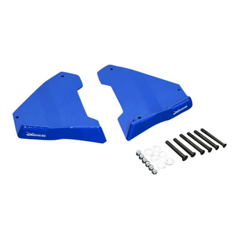 Hardrace Front Lower Arm Skid Plate 2Pcs Toyota Fj Cruiser 06-10 4Runner 02-09 Land Cruiser Prado J120 Lexus Gx470 02-09