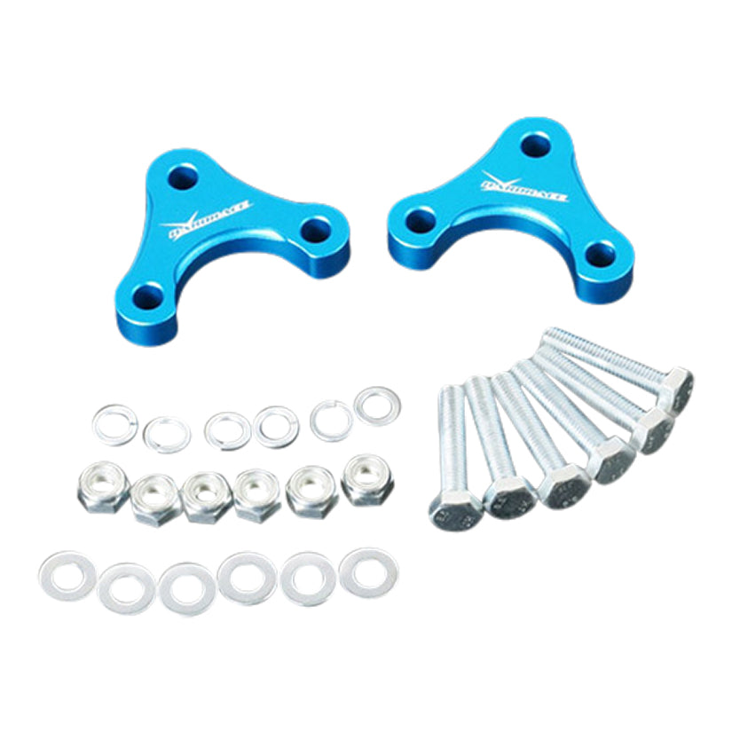 Hardrace Geometry Correction Spacer -15mm 2Pcs VW Golf 04+ Tiguan 09+ Passat 06+ Audi A3 03+ Q3 12+ Skoda Octavia 04+ Superb 08+