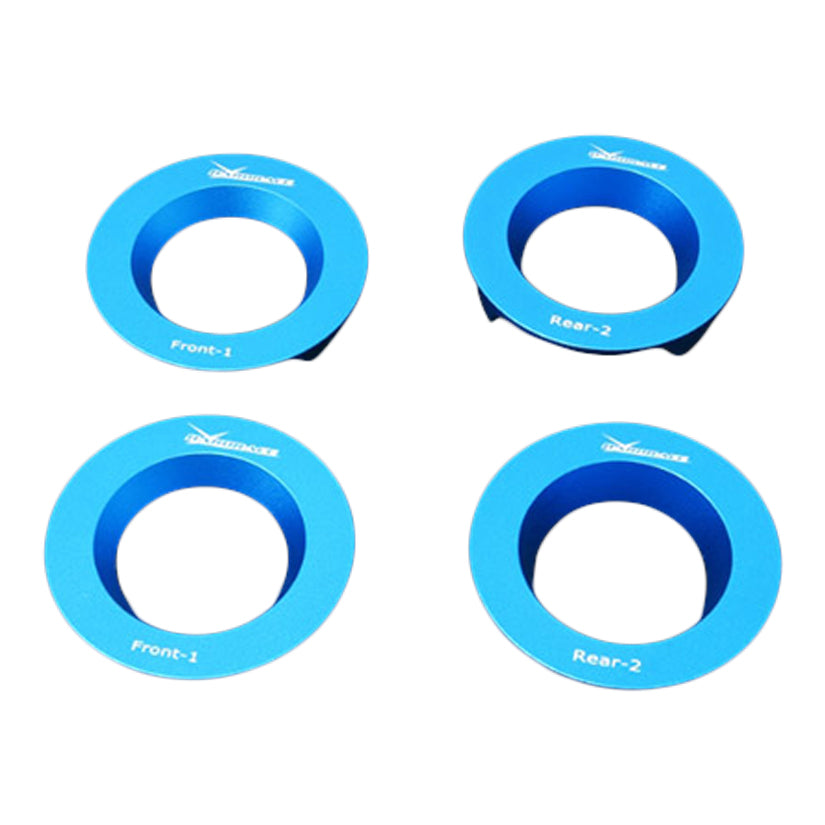 Hardrace Rear Subframe Anti-Vibration Insert 4Pcs BMW 5-Series F07 F10 F11 6S F06 F12 F13 7S F01 F04