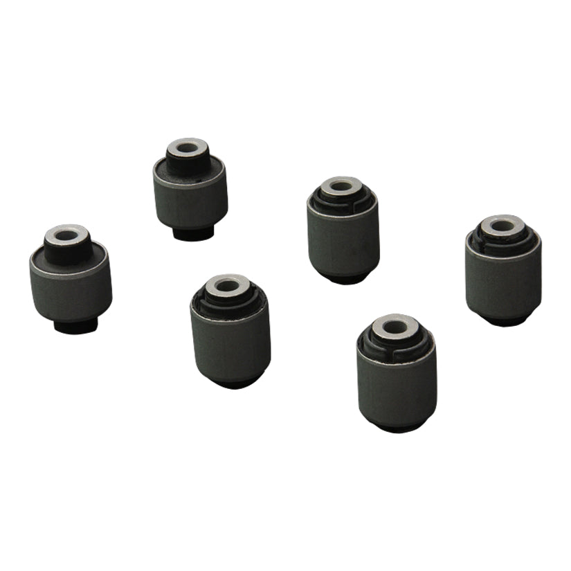 Hardrace Rear Lower Arm Bushing Harden Rubber 6 Piece Set Honda DC2 94-01