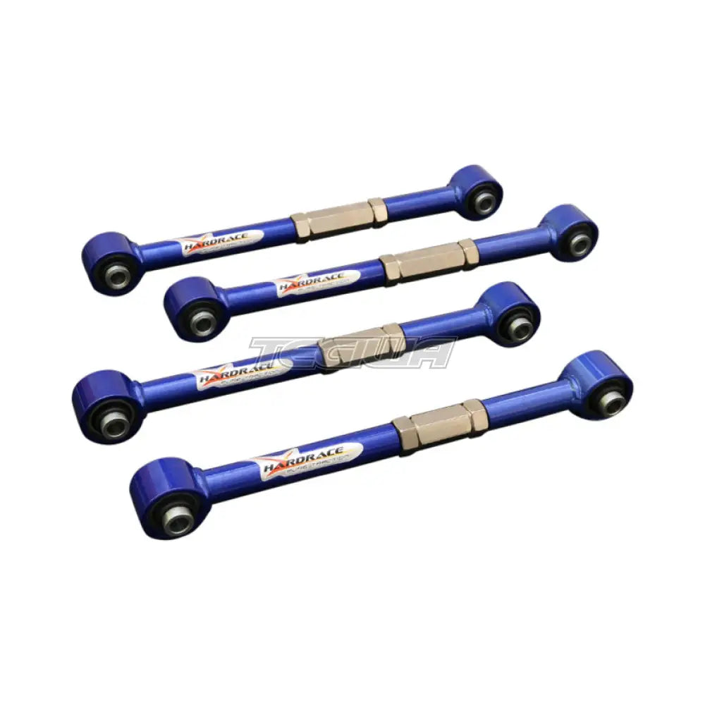 Hardrace Adjustable Rear Lateral Arm With Spherical Bearings 4Pc Set Honda Accord CL 03-07