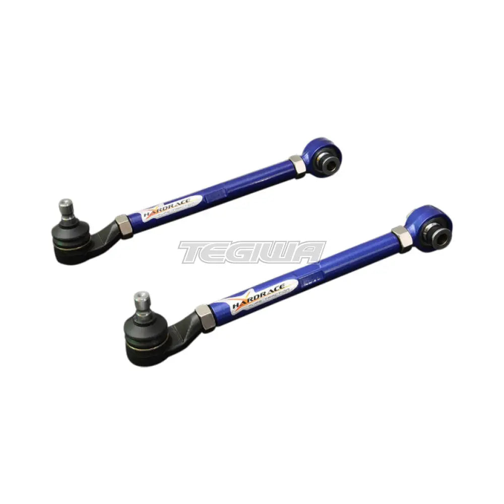 Hardrace Adjustable Rear Toe Control Arms With Spherical Bearings 2Pc Set Mazda RX8 02-08 Miata MX5 05-15