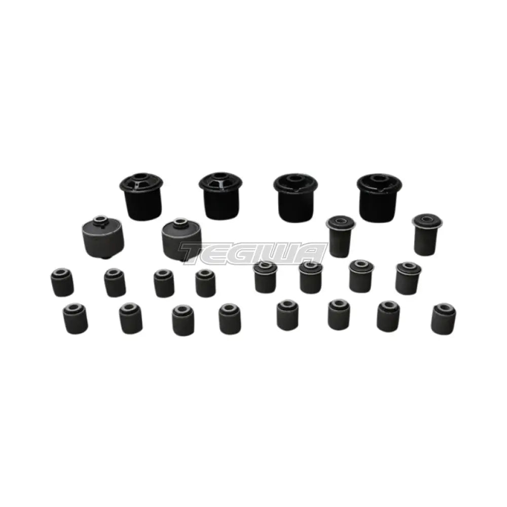 Hardrace Hardened Rubber Complete Bushing Set 24Pc Set Nissan 200SX S13 89-94