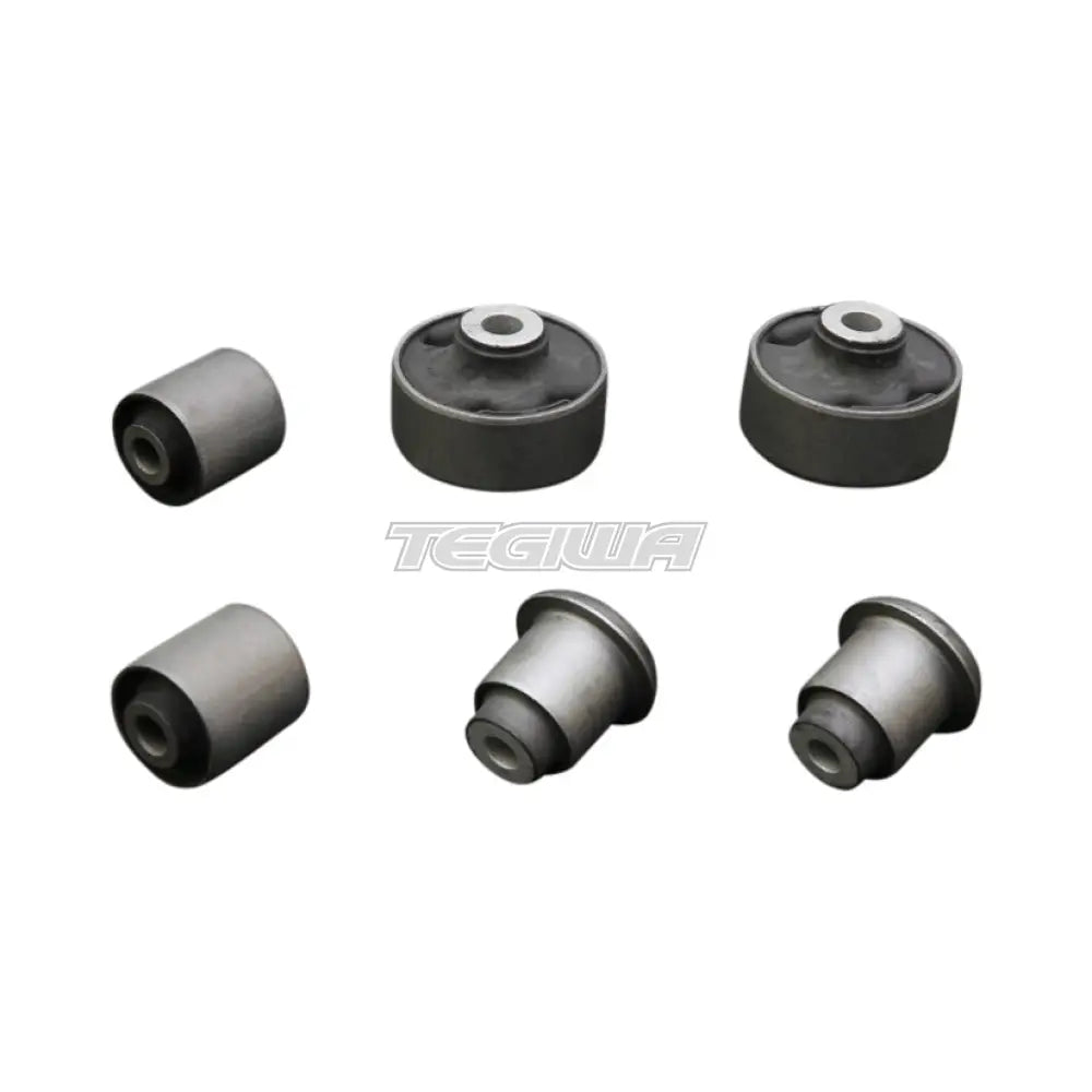 Hardrace Hardened Rubber Front Lower Arm Bushes 6Pc Set Honda Accord CL 03-07