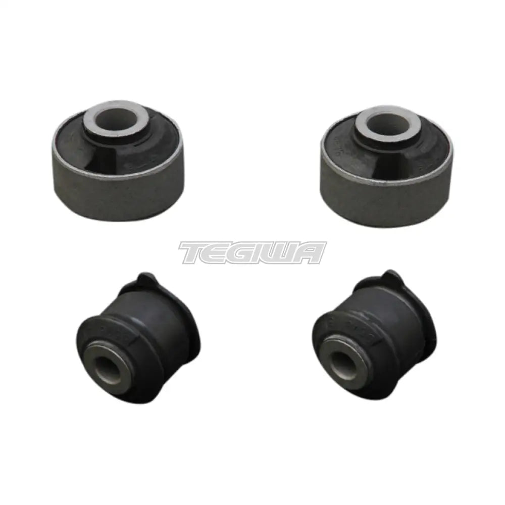 Hardrace Hardened Rubber Front Lower Arm Bushes 6Pc Set Honda Jazz Fit GD 02-07
