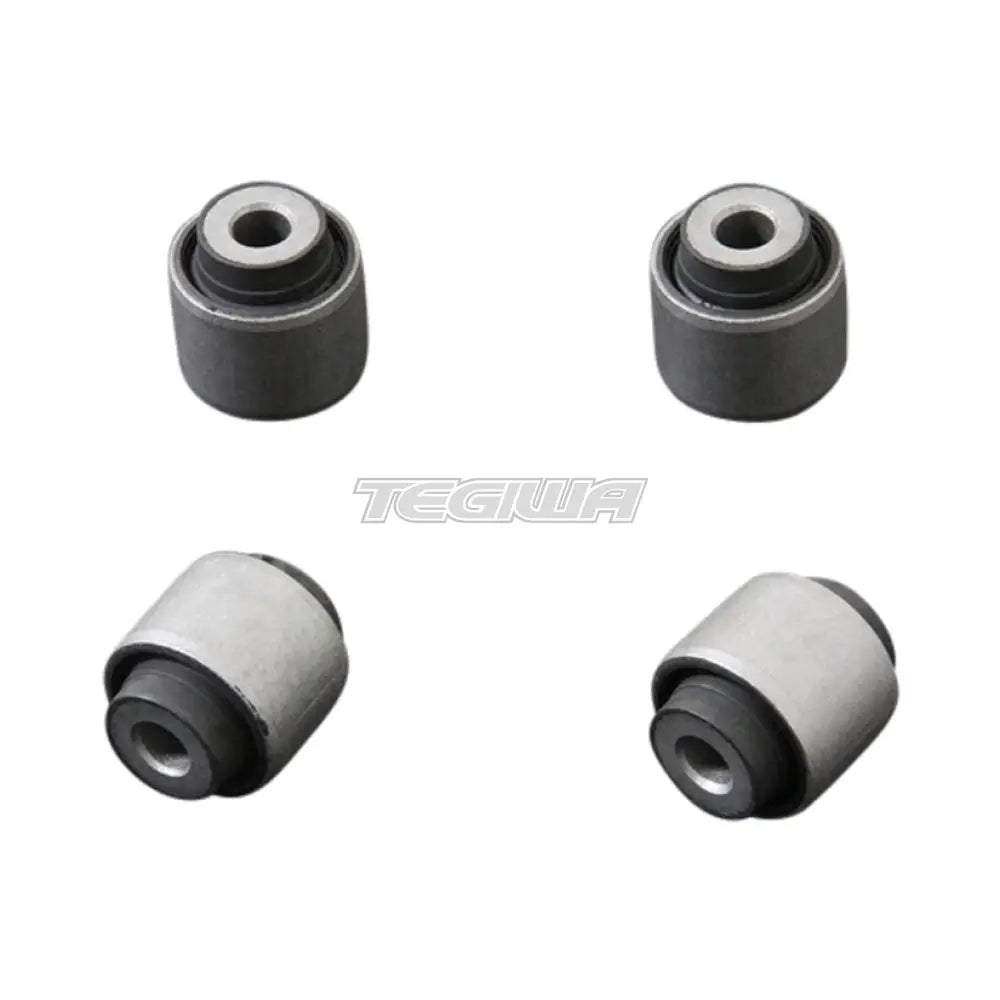 Hardrace Hardened Rubber Front Upper Arm Bushes 4Pc Set Honda Integra DA 90-93