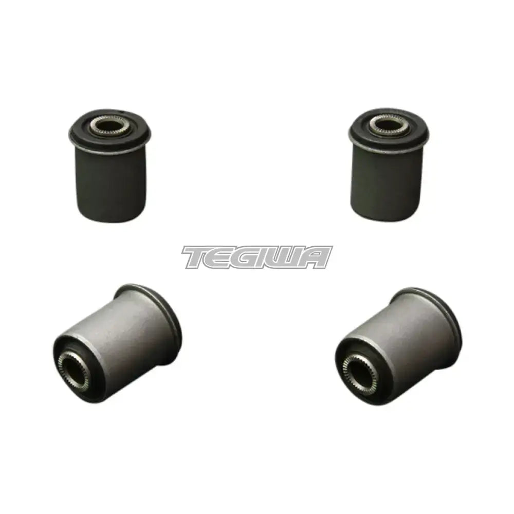 Hardrace Hardened Rubber Rear Upper Arm Bushes 4Pc Set Toyota Mark II JZX90 JZX100 92-00