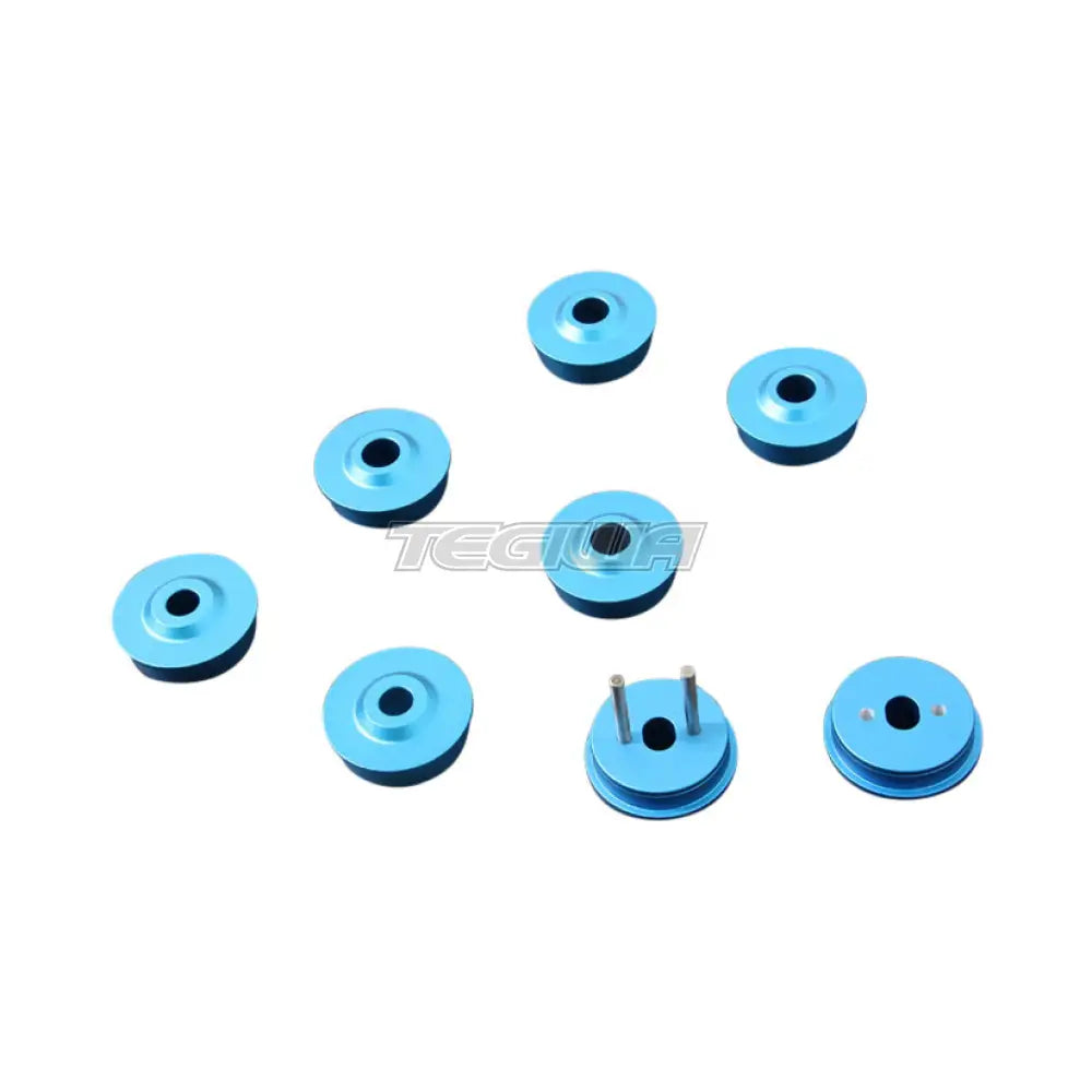 Hardrace Rear Subframe Solid Aluminium Bushes 8Pc Set Toyota GT86 Subaru BRZ 12-21