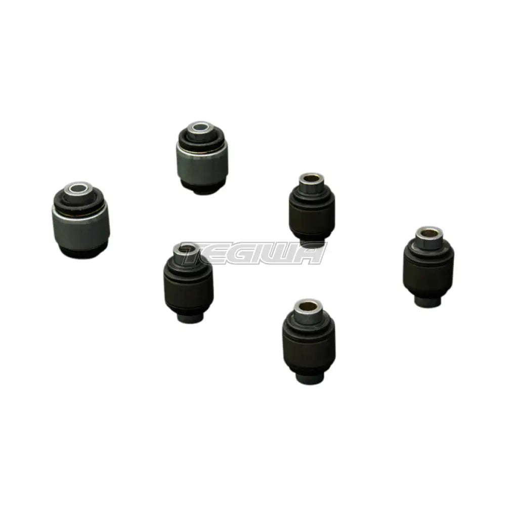 Hardrace Spherical Bearings Rear Lower Arm Bushes 50mm Shock Bush 6Pc Set Honda Civic EG 92-96