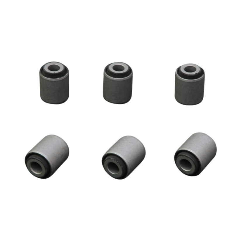 HARDRACE  HARDENED RUBBER REAR TOE CAMBER AND TRACTION LINK BUSHES 6PC SET NISSAN 200SX S13