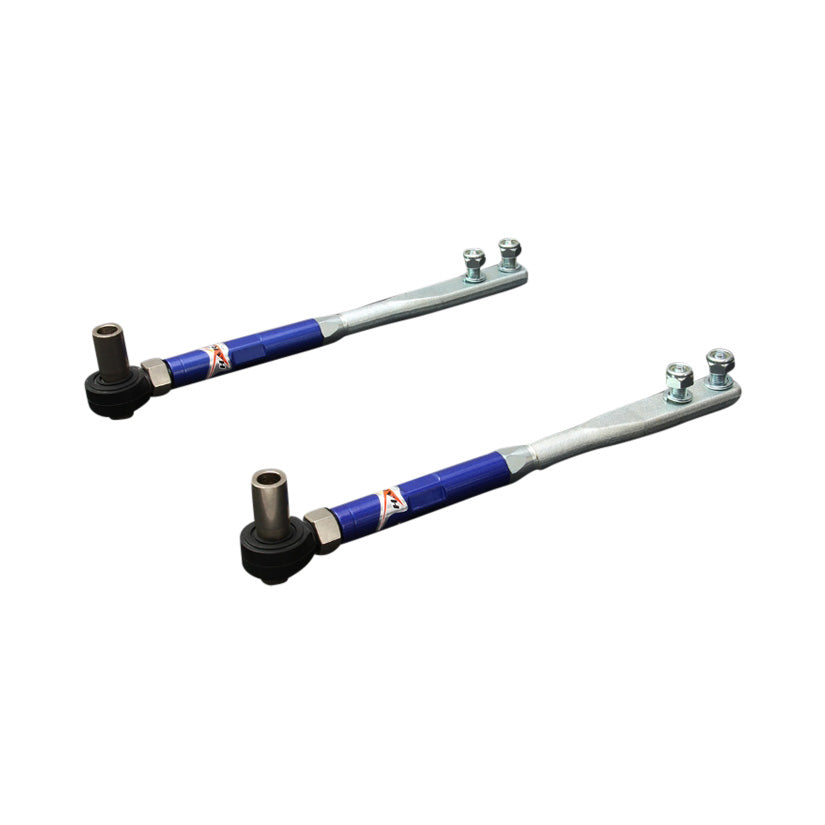 HARDRACE  ADJUSTABLE HIGH ANGLE FRONT TENSION ROD WITH SPHERICAL BEARINGS 2PC SET NISSAN 200SX S14 SILVIA S15