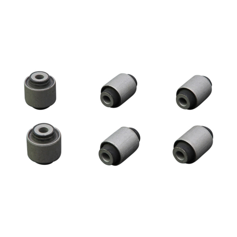 HARDRACE  HARDENED RUBBER REAR LOWER ARM BUSHES 6PC SET HONDA CIVIC EK 96-00