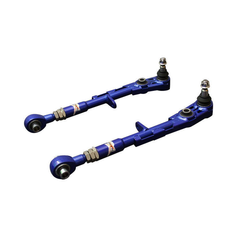 HARDRACE  ADJUSTABLE REAR LOWER CAMBER ARMS WITH SPHERICAL BEARINGS 2PC SET LEXUS SC300 SC400 91-00