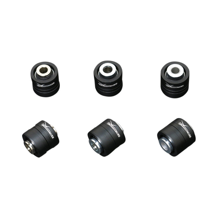 HARDRACE  SPHERICAL BEARINGS REAR KNUCKLE BUSHES 6PC SET HONDA CIVIC EP3 01-05