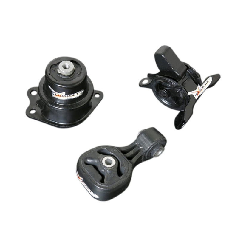 HARDRACE  STREET SERIES HARDENED ENGINE MOUNT 3PC SET HONDA FIT GE AT 08-13