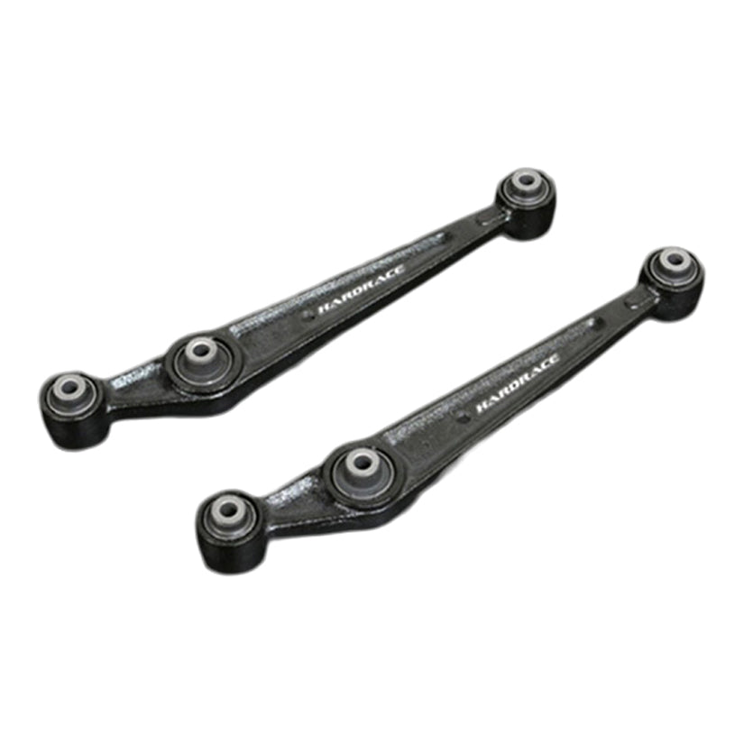 HARDRACE HONDA CIVIC EG REAR LOWER CONTROL ARM BLACK - (HARDENED RUBBER-OE STYLE ARM) 2PCS/SET