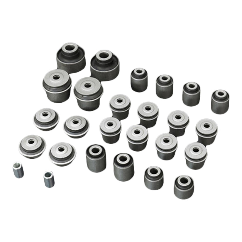 HARDRACE HONDA S2000 AP1 99-03 - COMPLETE BUSHING KIT - (HARDENED RUBBER) 26PCS/SET